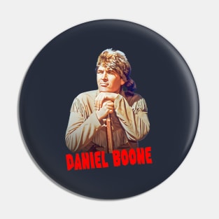 Daniel Boone - Frontier Hero - 60s Adventure Tv Series Pin