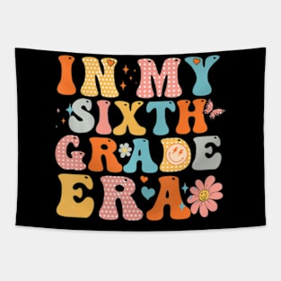 In My Sixth Grade Era Back To School First Day Teacher Tapestry