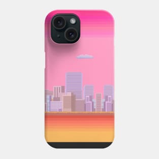 8-bit City Phone Case