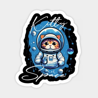 Kitty In Space Magnet