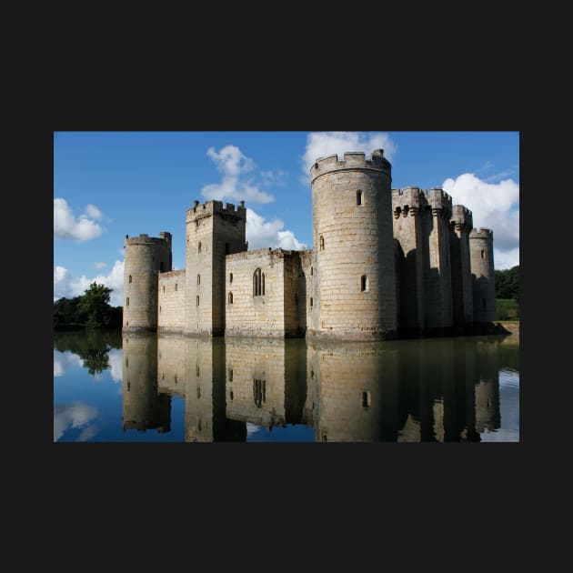 The Medieval Bodiam Castle in England by jwwallace