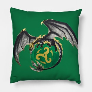 Flying Dragon Pillow