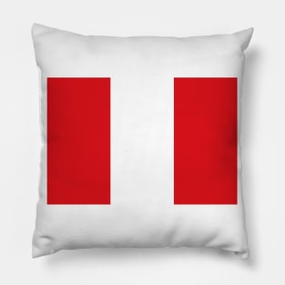 Flag of Peru Pillow