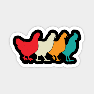 Vintage Chicken Magnet