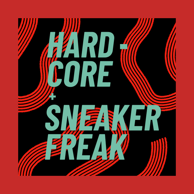 Hard-core Sneaker Freak with Paolo Veronese Green Typography by 45 Creative Club