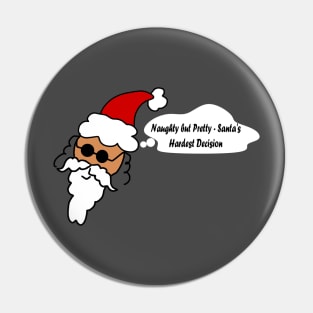 Santa Claus head Pin