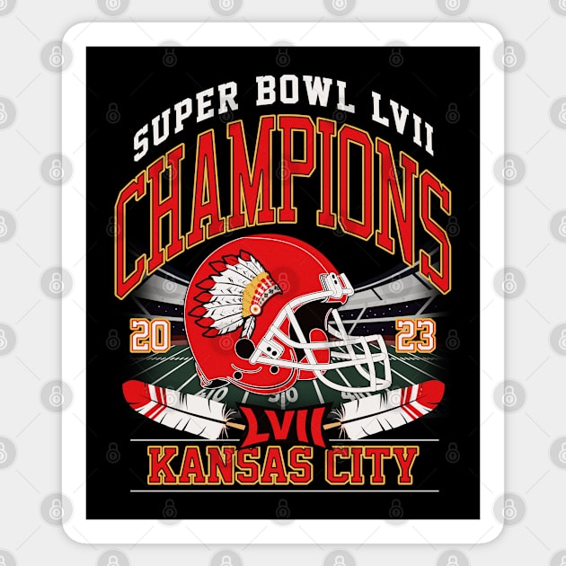 FREE shipping Kansas City Chiefs LVII 2023 super bowl champions