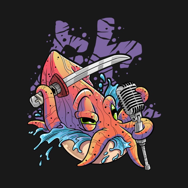 Squid samurai by Arkhan Store