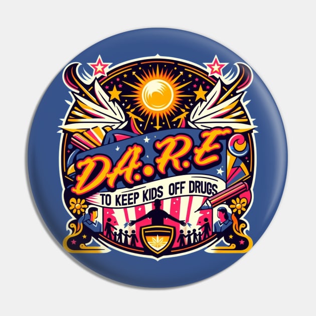 D.A.R.E Pin by Amharic Avenue