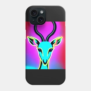 Neon Deer Phone Case