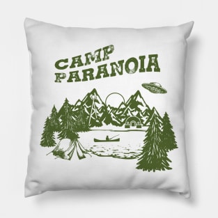 Camp PARANOIA - UFO Edition! Pillow