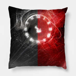 Falling In Time Pillow