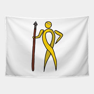 Military Warrior Tapestry