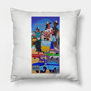 Friday Farm Fish Fry Pillow