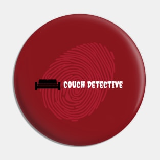 Couch Detective Original Logo Pin