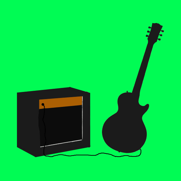 Beautiful Guitar and Amp by Jaydizzle514