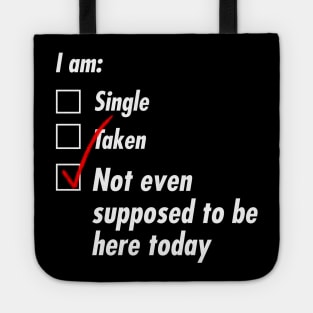 Single Taken Clerks Tote