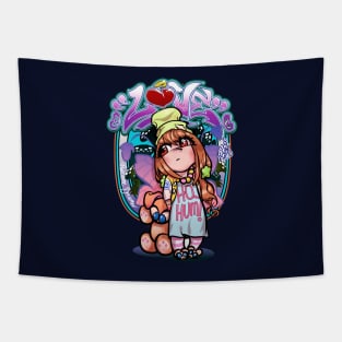 Crystella Love Tapestry