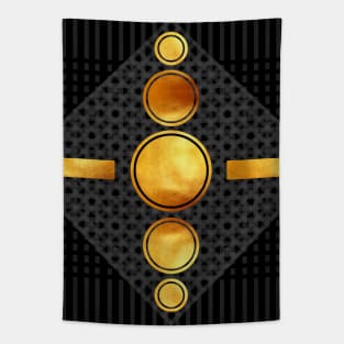 Art Deco Geometric Tapestry