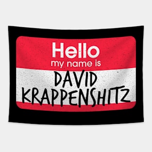 Impractical Jokers - Name Game - David Krappenshitz Tapestry