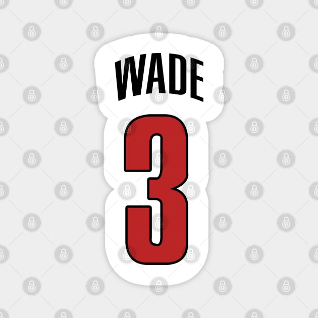 Dwyane James Wade Jr Magnet by Cabello's