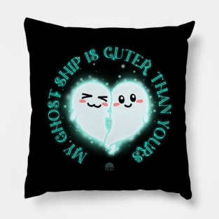 My Ghost Ship is Cuter Than Yours Pillow