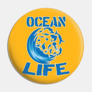 ocean's life Pin