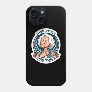 Voting Wisdom: Every Vote Counts Phone Case