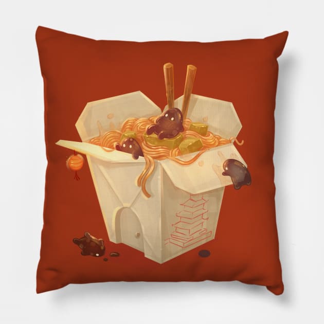 Soy Sauce Home Pillow by Claire Lin