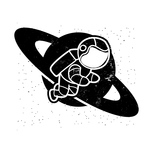 Asteroid Shirt | Astronaut Saturn Gift by Gawkclothing