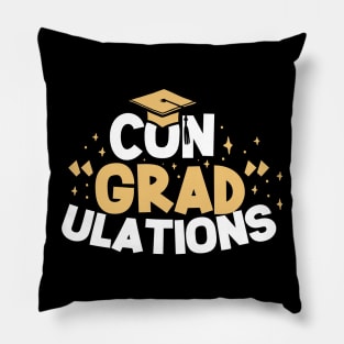 Con Grad Ulations Pillow