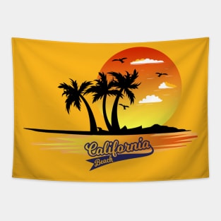 California Beach Tapestry