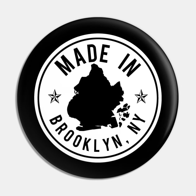 Made in Brooklyn Pin by PopCultureShirts