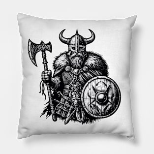 Odin's Warrior Pillow