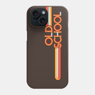 Retro Old School design Phone Case