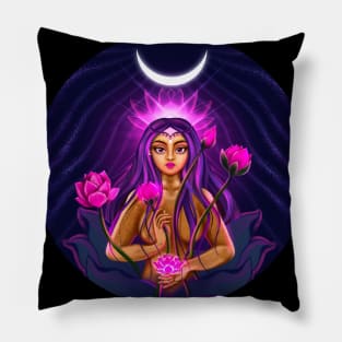 Lotus goddess Pillow