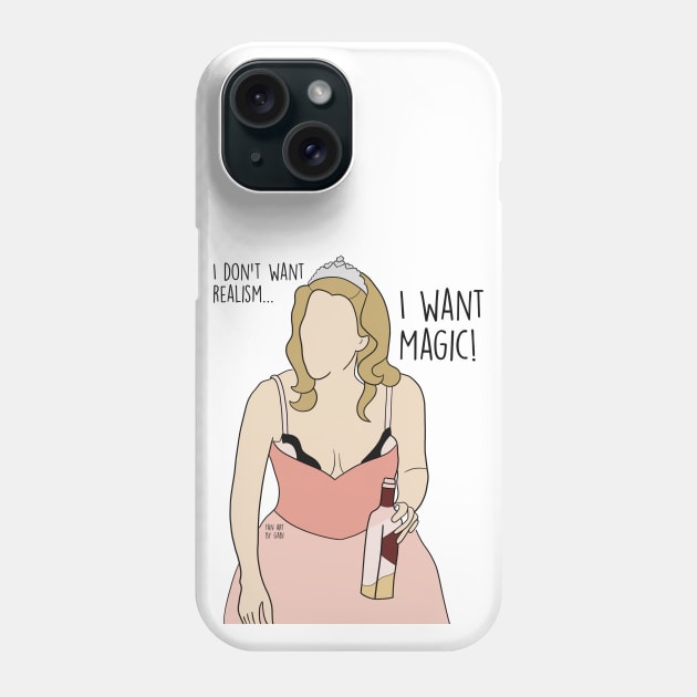 Blanche Phone Case by Gabi Veiga