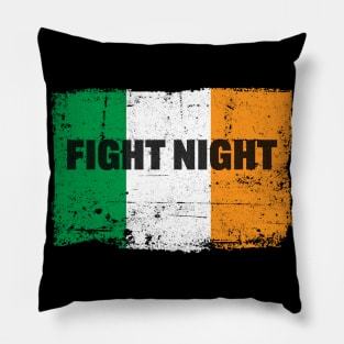 Irish Flag Fight Night Fans Pillow