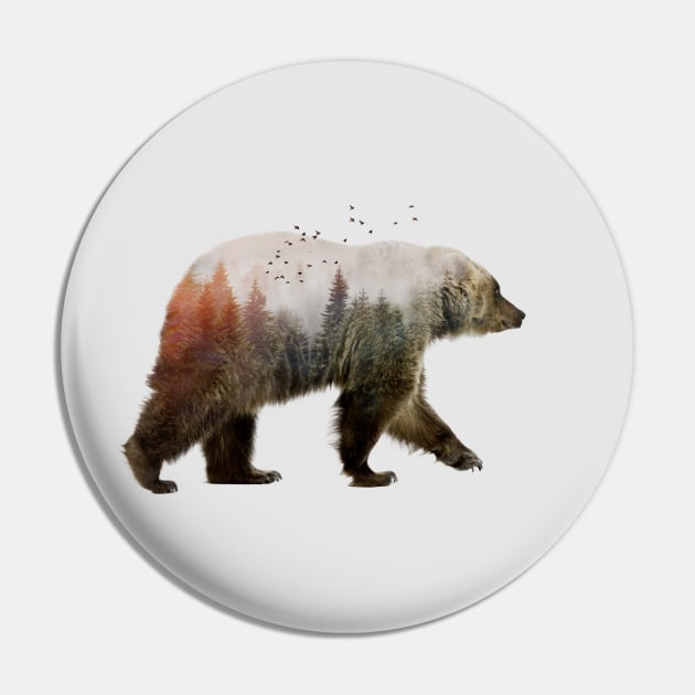 Bear Pin by SokolSelmani