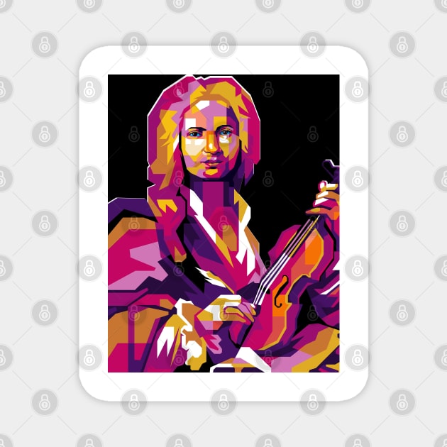 Antonio Vivaldi Magnet by Rekayasabumi