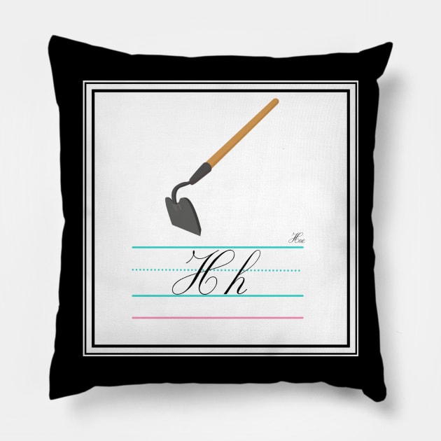 Hoe Queer Alphabet Cards Pillow by 3mosCreatives