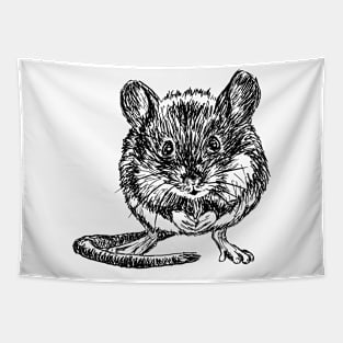 Cute mouse image Tapestry