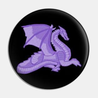 Purple dragon Pin