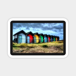 More Beach Huts Magnet