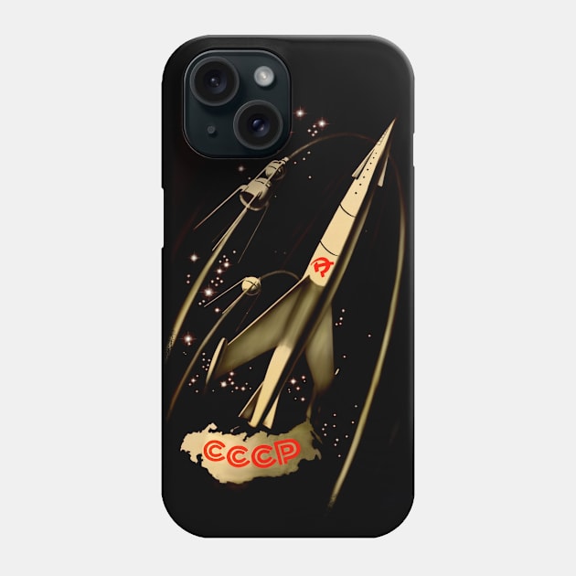 Super Soviet Rocket Legends Phone Case by MotorManiac