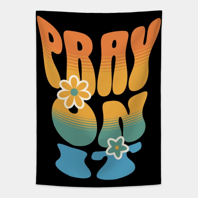 Pray on it. Tapestry by Seeds of Authority