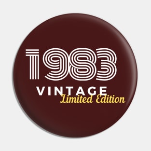 1983 Vintage-limited edition Pin