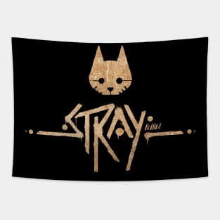 stray cat vintage Tapestry