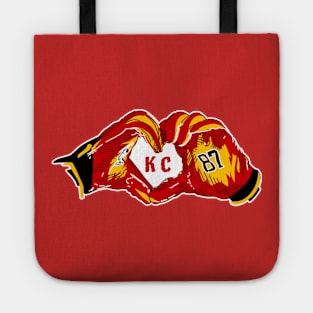 Travis KELCE Heart - Kc chiefs Tote