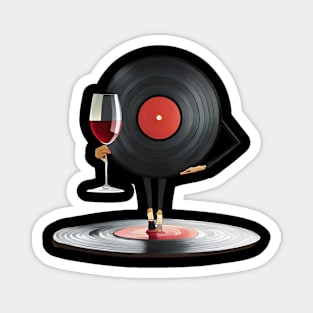 vinyl record Magnet